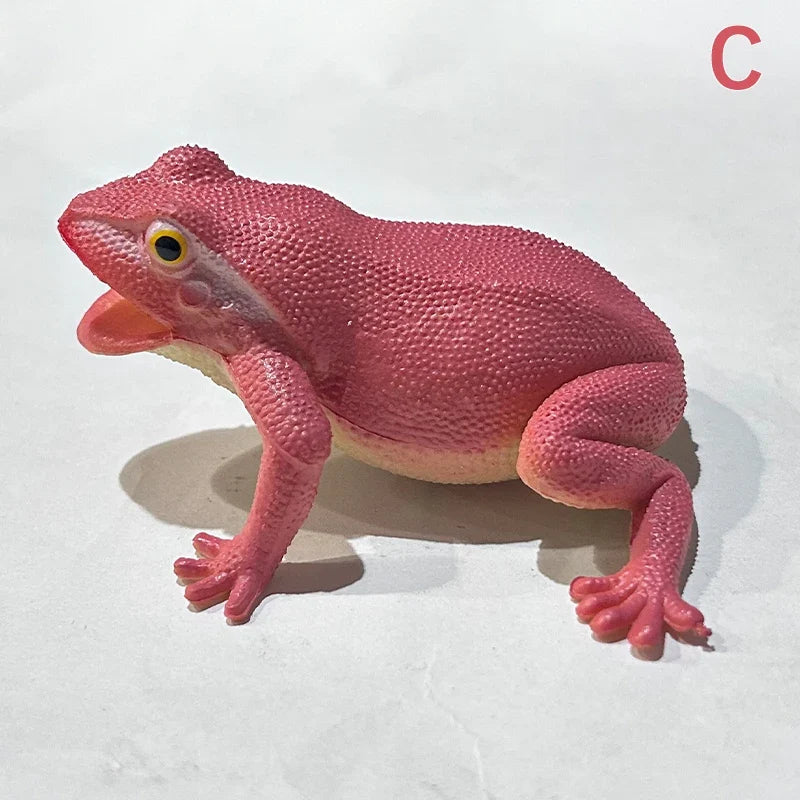 Spoof Toy Simulation Frog Model | Tricky Scary Squeeze Sound Frog Toy