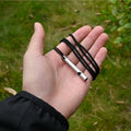 Ultralight Titanium Emergency Whistle with Cord | Outdoor Survival Gear