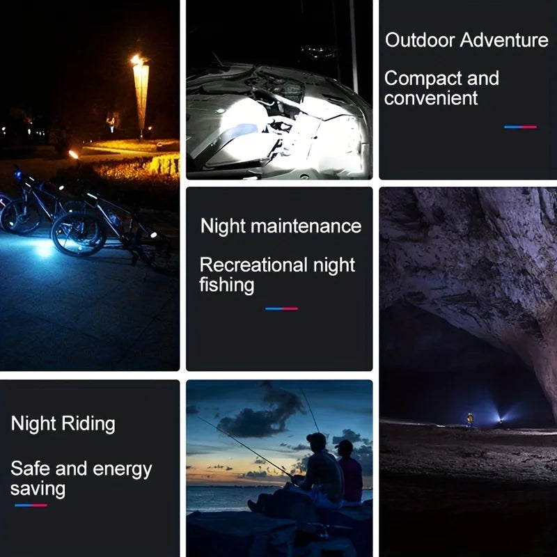 Mini LED Flashlight Q5 Zoom | 400LM Rechargeable Waterproof Torch