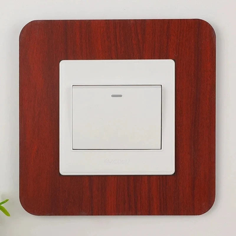 1pc Simple Anti-Dirty Switch Protective Cover | Non-Adhesive Dustproof Outlet Wall Sticker