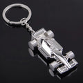 Mini Formula 1 Racing Car Keychain | Zinc Alloy Key Ring for Men