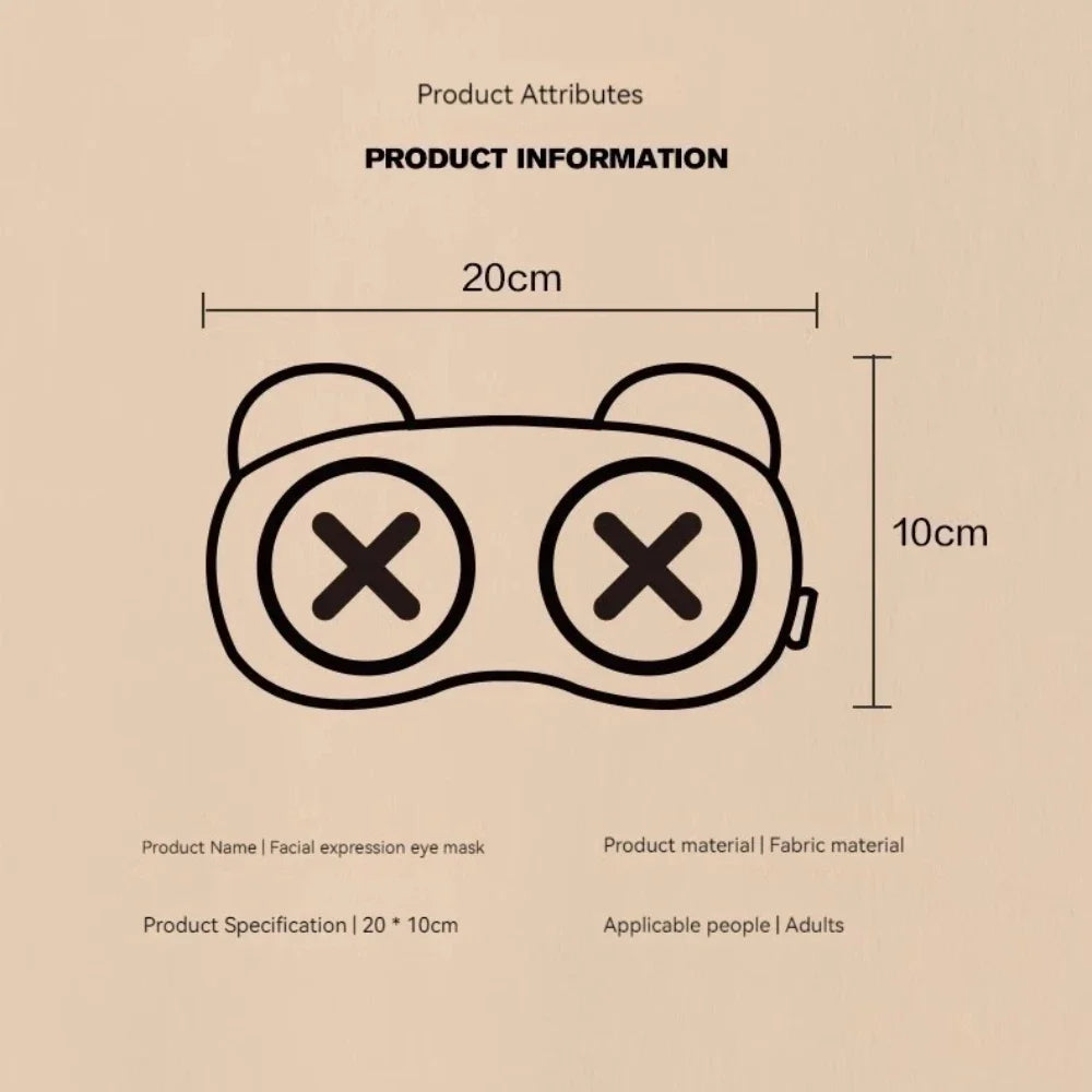 Cute Sleep Eye Mask for Kids and Students | Light Blocking Sleep Aid