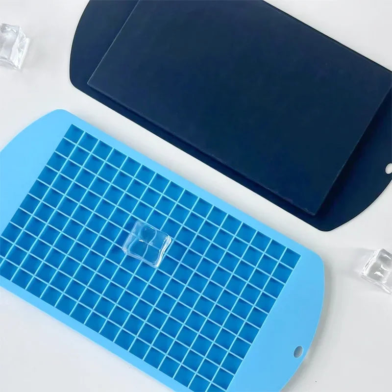 Small Silicone Ice Tray | 160 Grid Crushed Ice Cube Maker