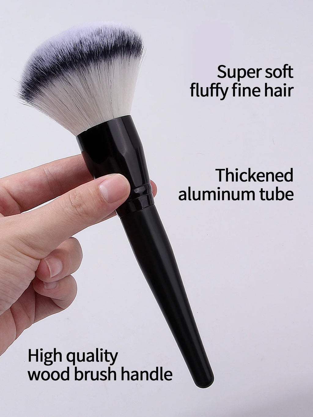Professional Large Powder Brush | Super Soft Fluffy Blush Brush