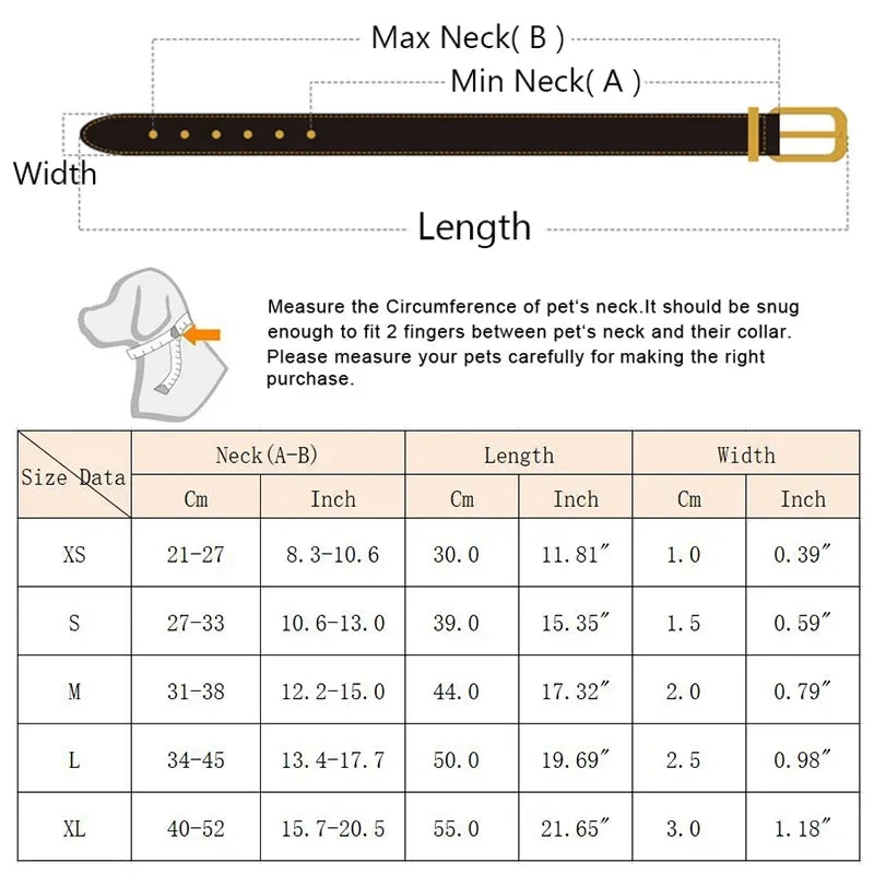 Adjustable PU Dog Cat Collar with Detachable Scarf | Pet Accessories for Small Medium Dogs and Cats
