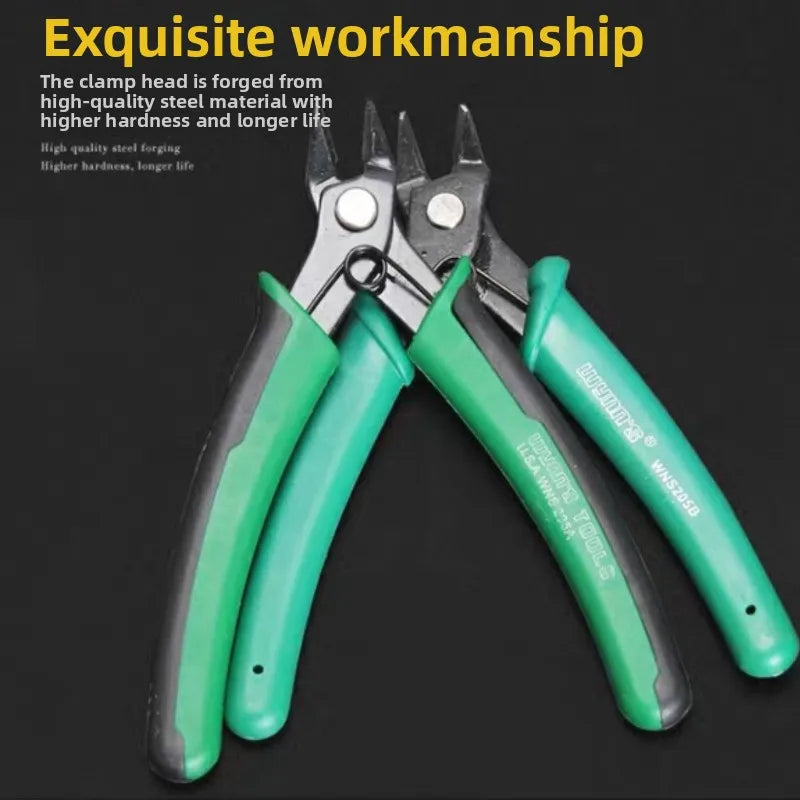Power Lion WNS205A Diagonal Cutting Pliers | 125mm Mini Clippers for Precision Cutting