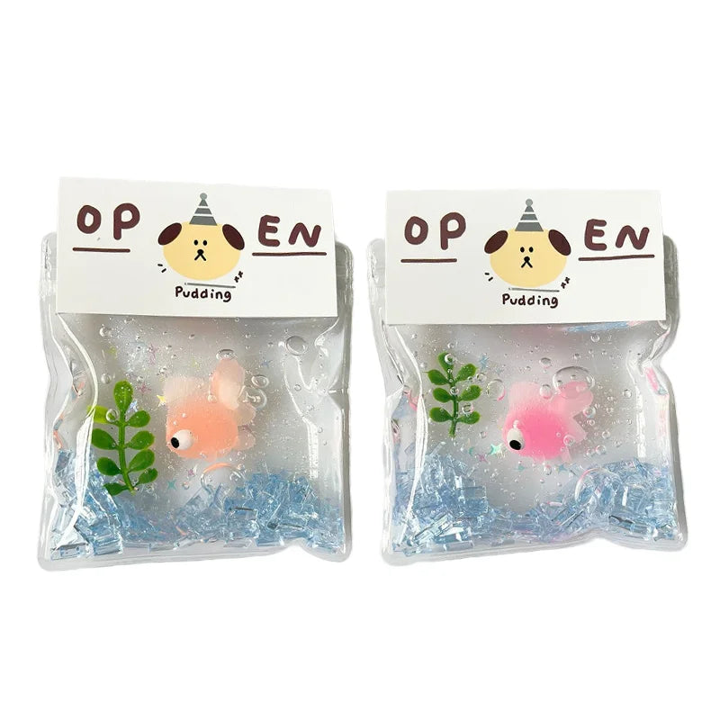 Cute Goldfish Squeeze Toy | Slow Rebound Stress Relief Toy