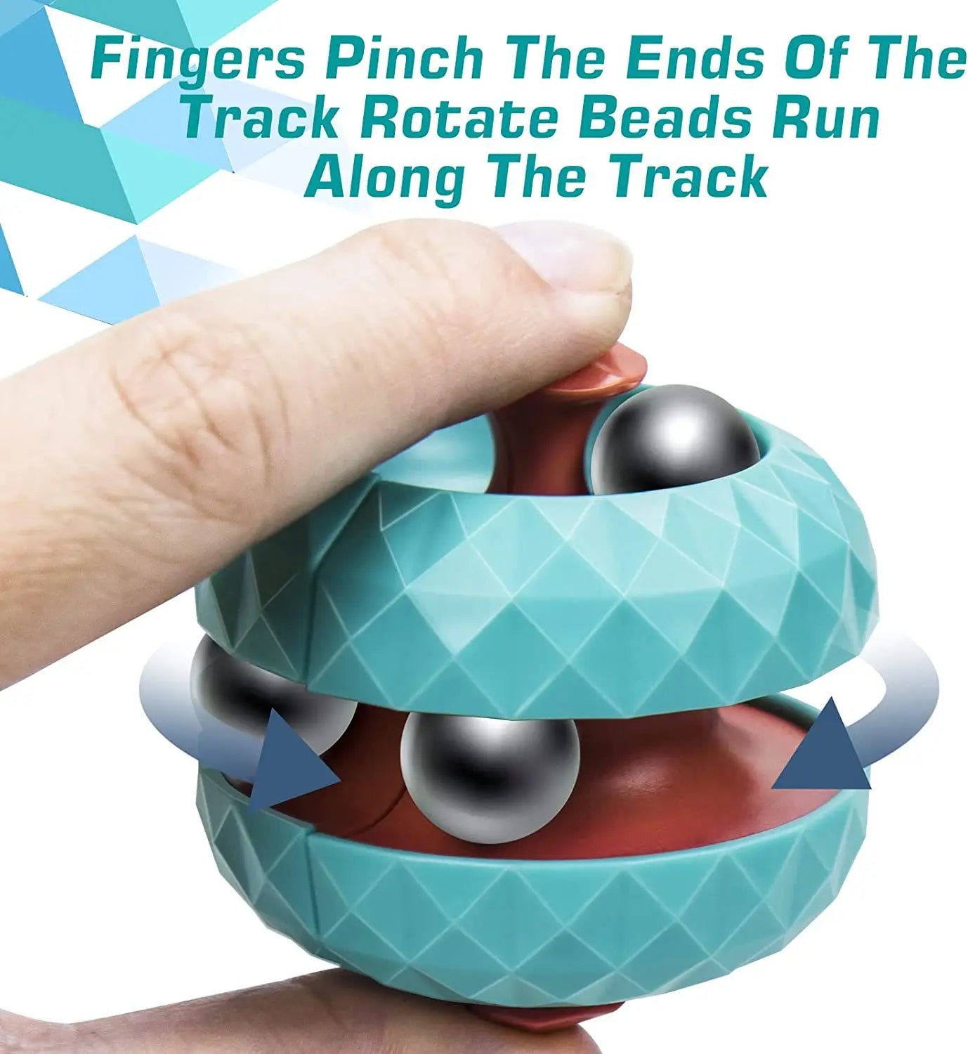 Fidget Orbit Ball | Creative Sensory Decompression Toy for Kids and Adults