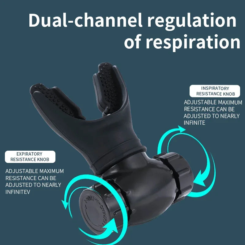 Silicone Respiratory Trainer | Lung Ventilator for High-Altitude Training
