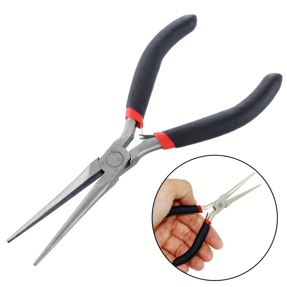 Multi-Tool Long Nose Plier | Precision Needle Nose Pliers for Repair and Craft