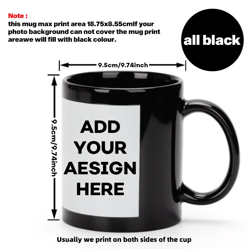 Customizable Photo Mug | Personalized Gift for Valentine's Day