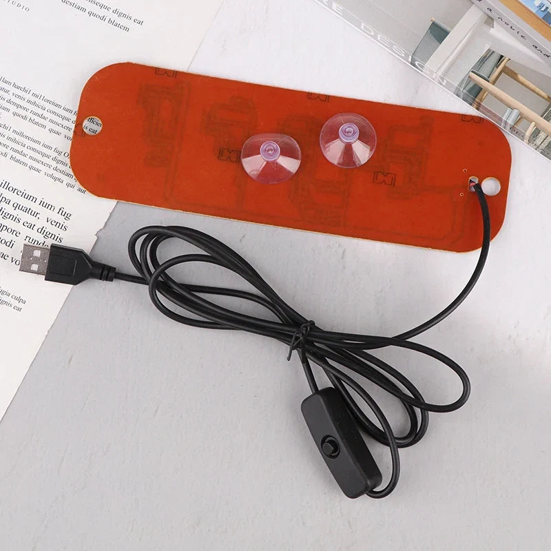 LED Taxi Signal Light for Lyft Logo | USB Cab Panel Indicator with Suction Cups