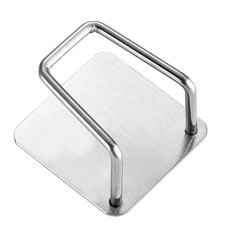 Kitchen Sponge Holder Self Adhesive | Wall Mount Stainless Steel Drying Rack
