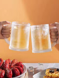 2 Pieces Summer Double-Layer Refrigerated Ice Cups | Large Capacity Beverage Mugs
