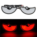 2PCS Car LED Demon Eye Light | Universal Dynamic Strobe Turn Signal Decorative Lights
