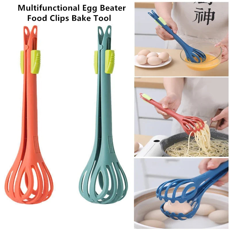 Egg Beater and Food Clip Set | Multifunctional Kitchen Tool