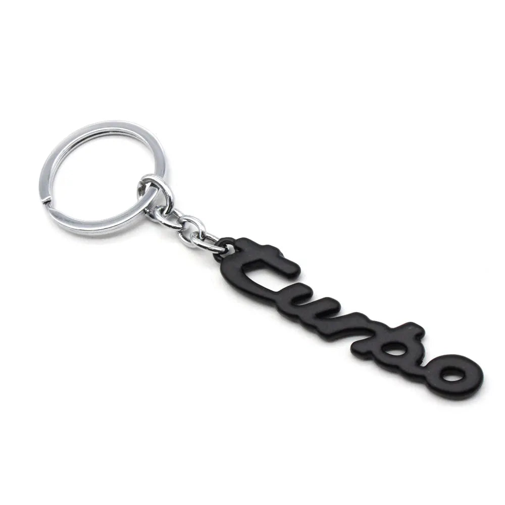 Metal Keychain for Car Keys | Turbo Style Gift for Men and Women
