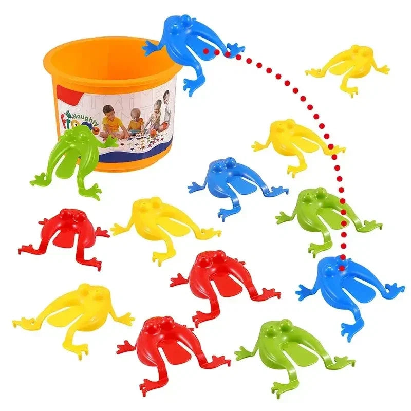 Jumping Frog Bounce Fidget Toy Set | Stress Relief Fun for Kids
