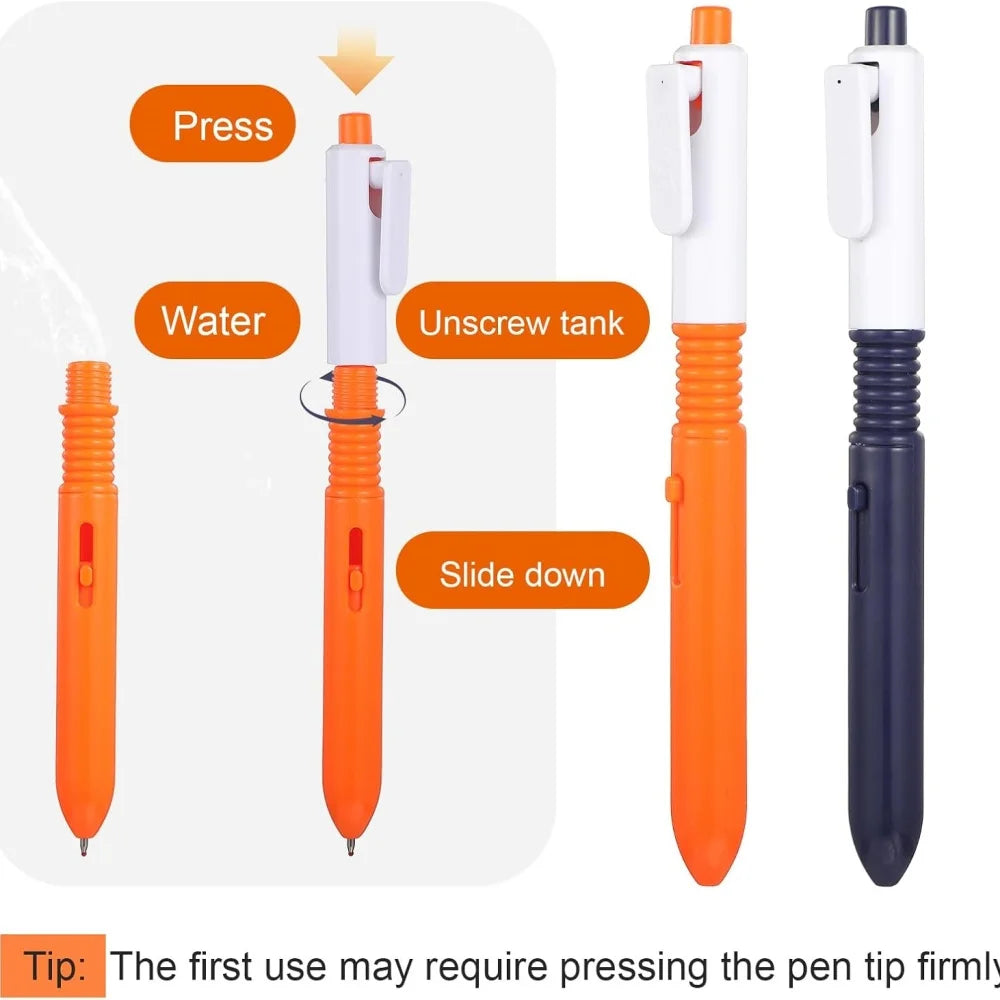 Water Spray Pen Toy | 2-in-1 Writing and Prank Squirt Pen