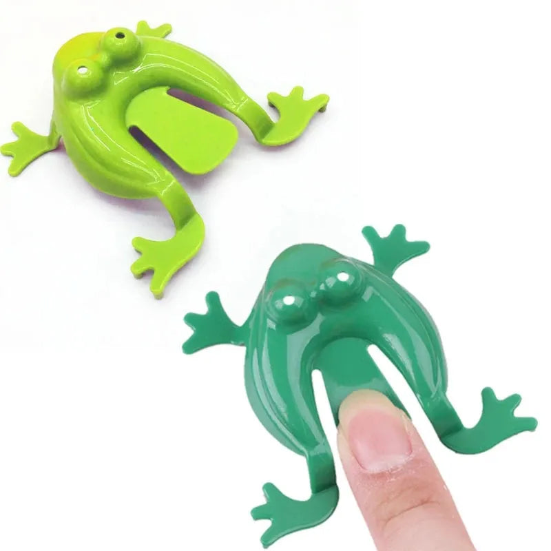 Jumping Frog Bounce Fidget Toy Set | Novelty Stress Reliever Party Favors