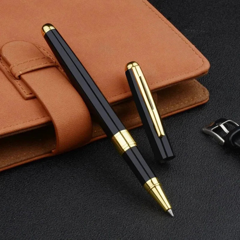 Stainless Steel Ballpoint Pen | Refillable Business Signature Pen