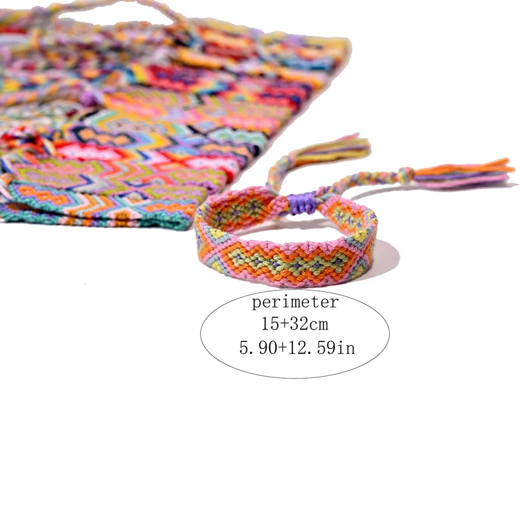 Rope Weave Bohemia Friendship Bracelet | Handmade Summer Beach Style Jewelry