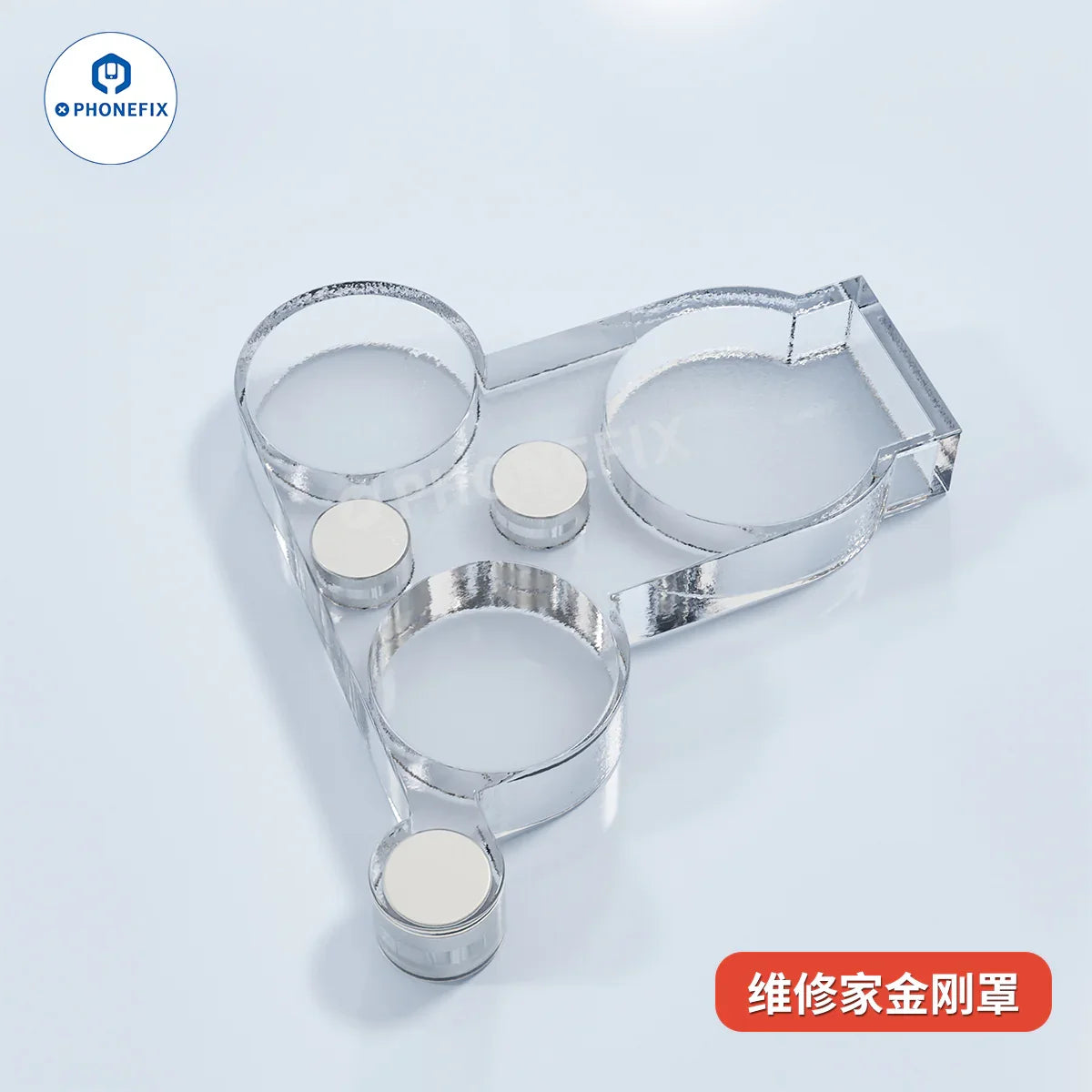 YCS Camera Lens Cover Magnetic Protector | For iPhone 16/15/14/13 Rear Camera Repair Shield