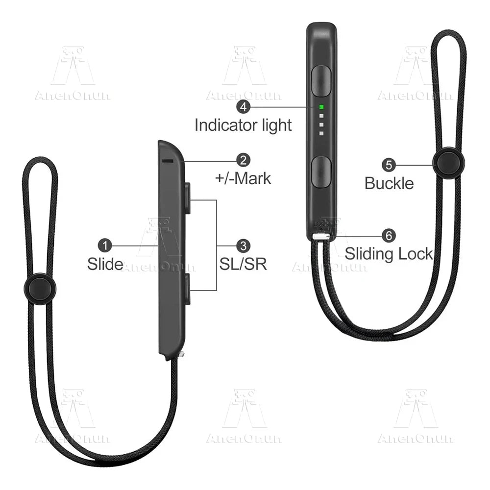 Wrist Strap for Switch/Switch OLED Joycon Replacement Parts | Gaming Accessory Kit