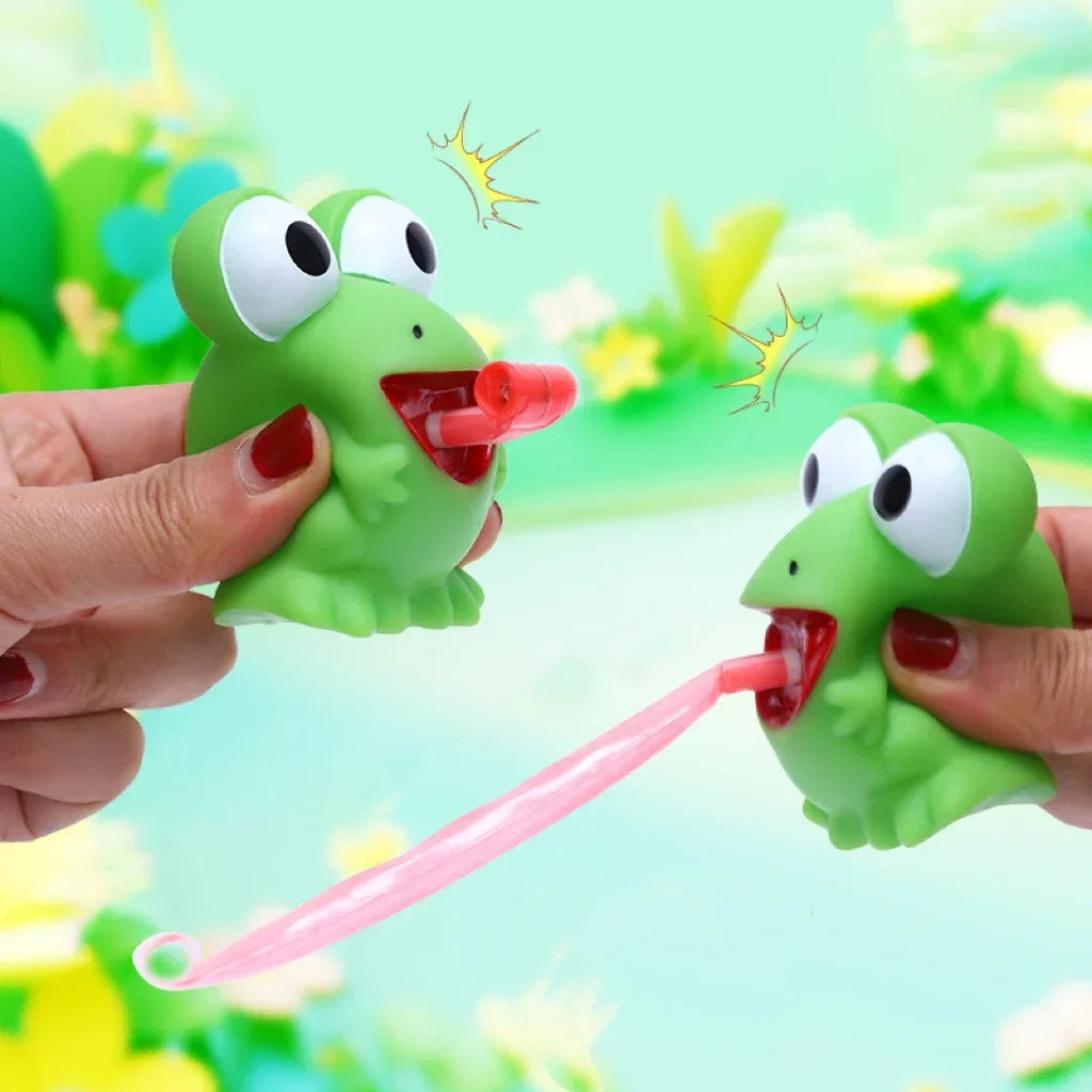 Frog Dinosaur Pinch Toy | Fun Squeeze Stress Relief Fidget Toy