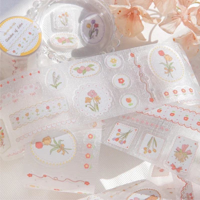 Journal GO Dessert Strawberry Washi Tape Set | Scrapbooking and Journaling Masking Tape