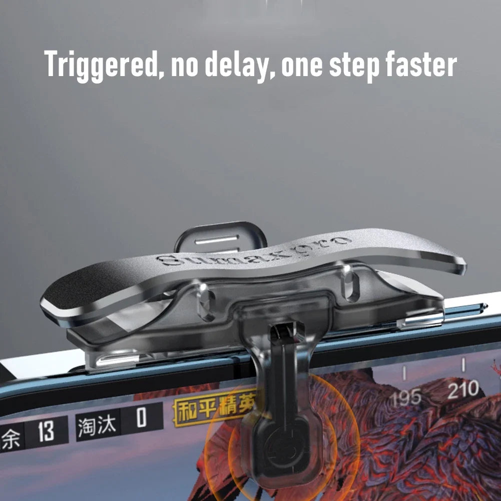 X8 Mobile Game Trigger | 6 Finger Sensitive Shoot Triggers for PUBG & Mobile Gaming