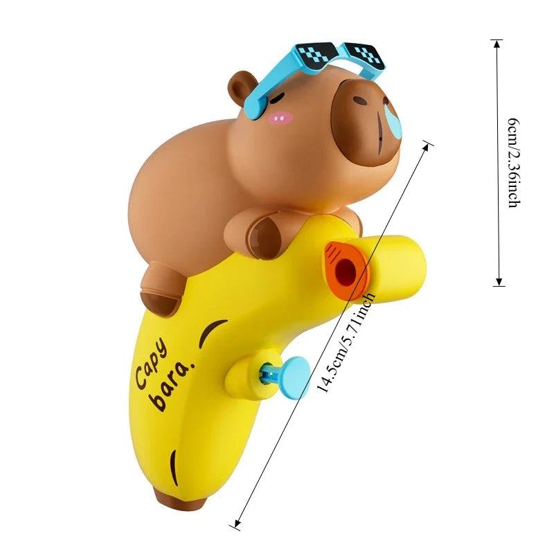 Funny Capybara Plastic Water Gun | Gag Toy for Pool Games