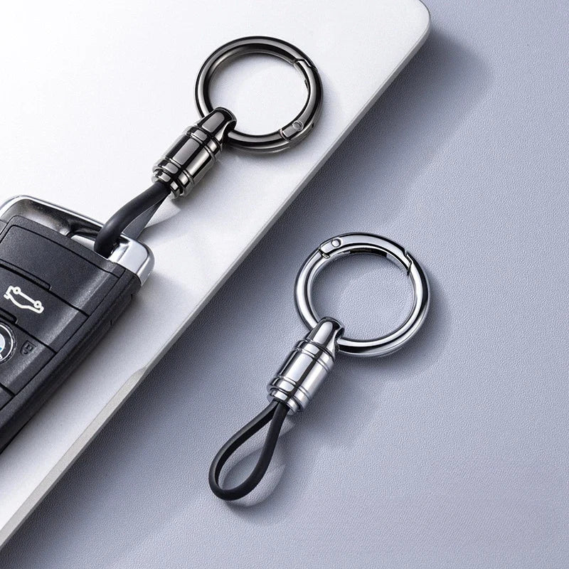 Heavy Duty Metal Keychain | Business Anti-Lost Key Ring