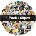 Funny Dogs Stickers | Cute Decals for Laptop, Guitar, and Water Bottle