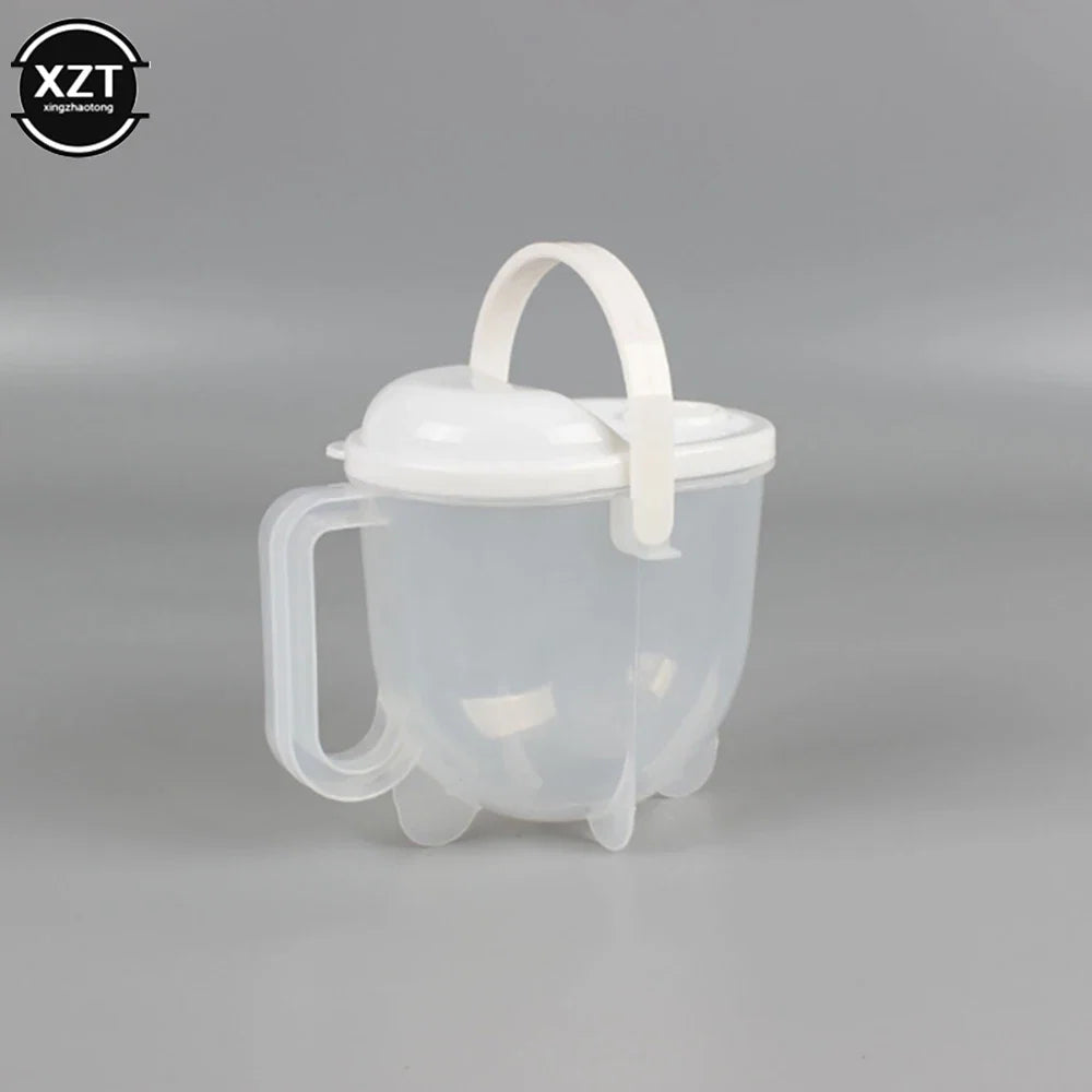 Portable Plastic Rice Cleaning Sieve | Hands-Free Kitchen Tool