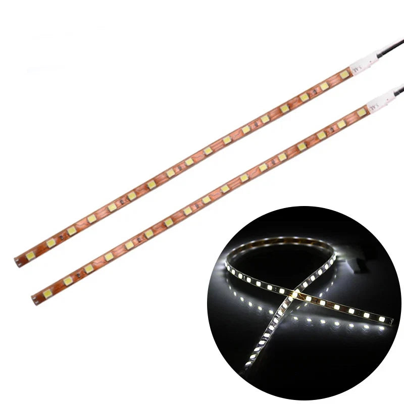 2PCS Car LED Strip Lights 45cm 1210 45SMD | Waterproof Auto Atmosphere Decorative Lamp