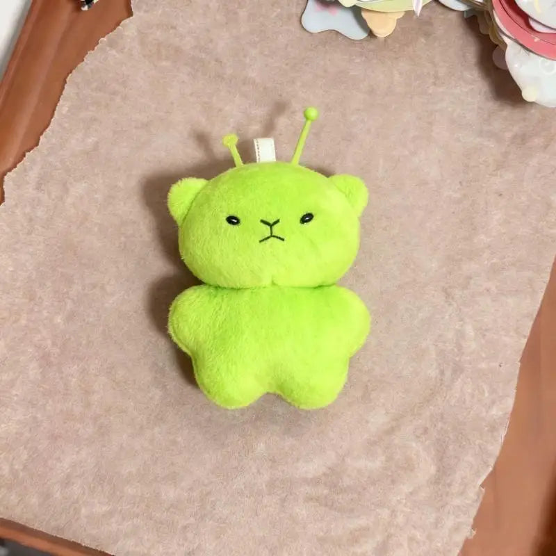 Alien Cat Plush Toy Keychain | Creative Ugly Cute Backpack Pendant