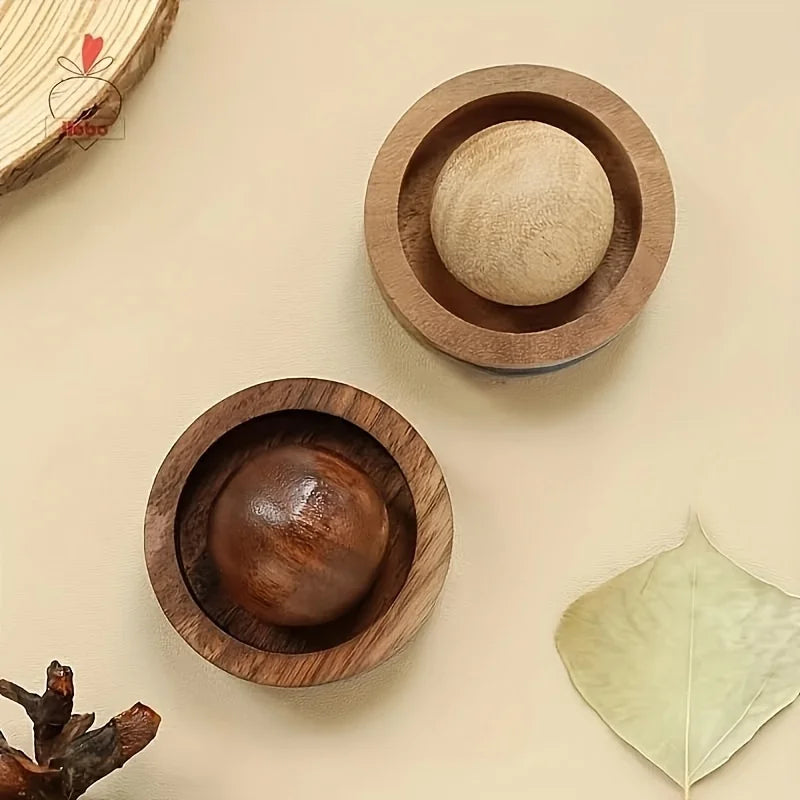 Wooden Essential Oil Diffuser | Spherical Aroma Diffuser for Room Fragrance