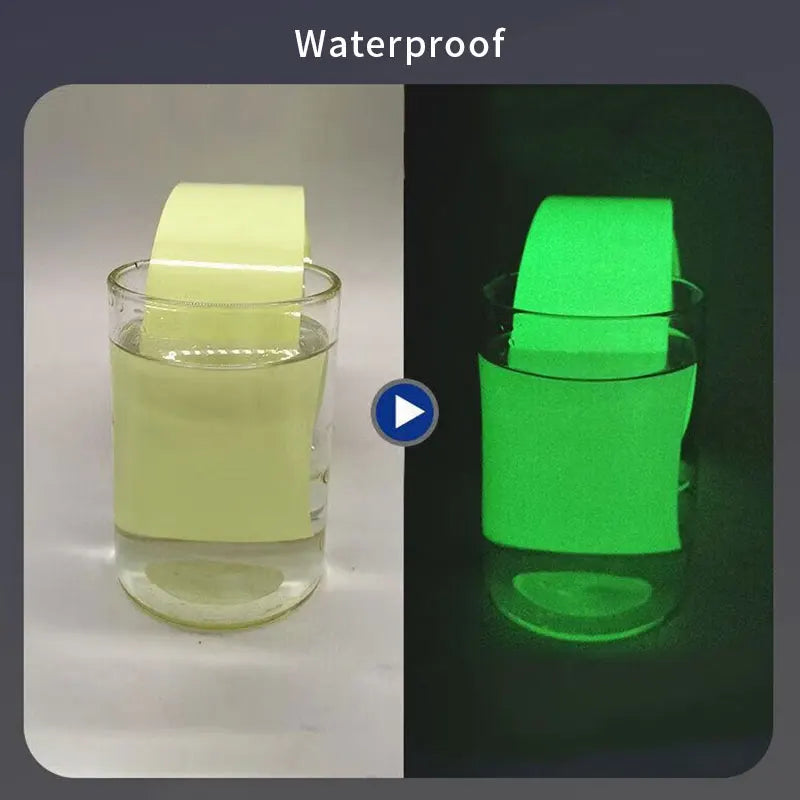 Glow-in-the-dark Tape | Self-adhesive Luminous Safety Warning Tape
