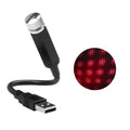 Green LED Starry Galaxy Lamp for Car Roof | USB Atmosphere Projector Light