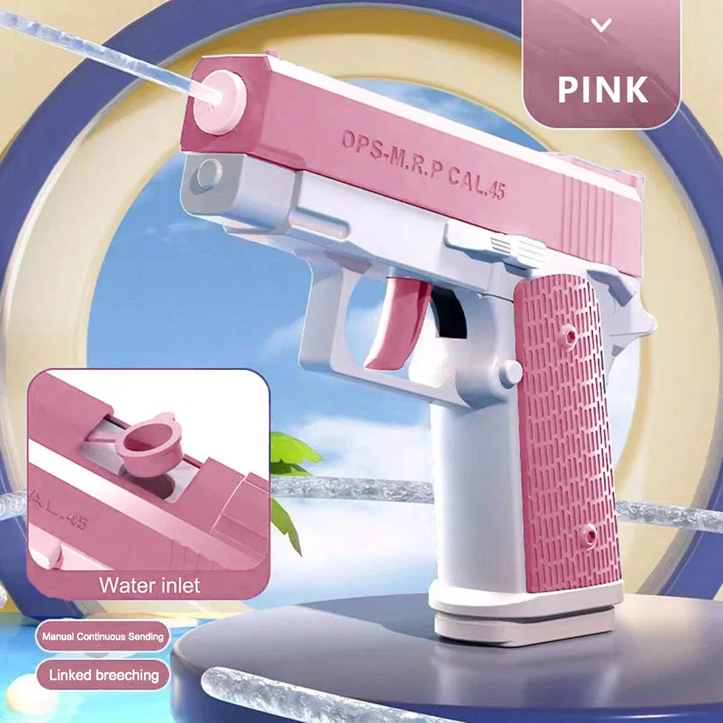 Rechargeable Automatic & Manual Electric Water Gun | 32 FT Range for Kids & Adults