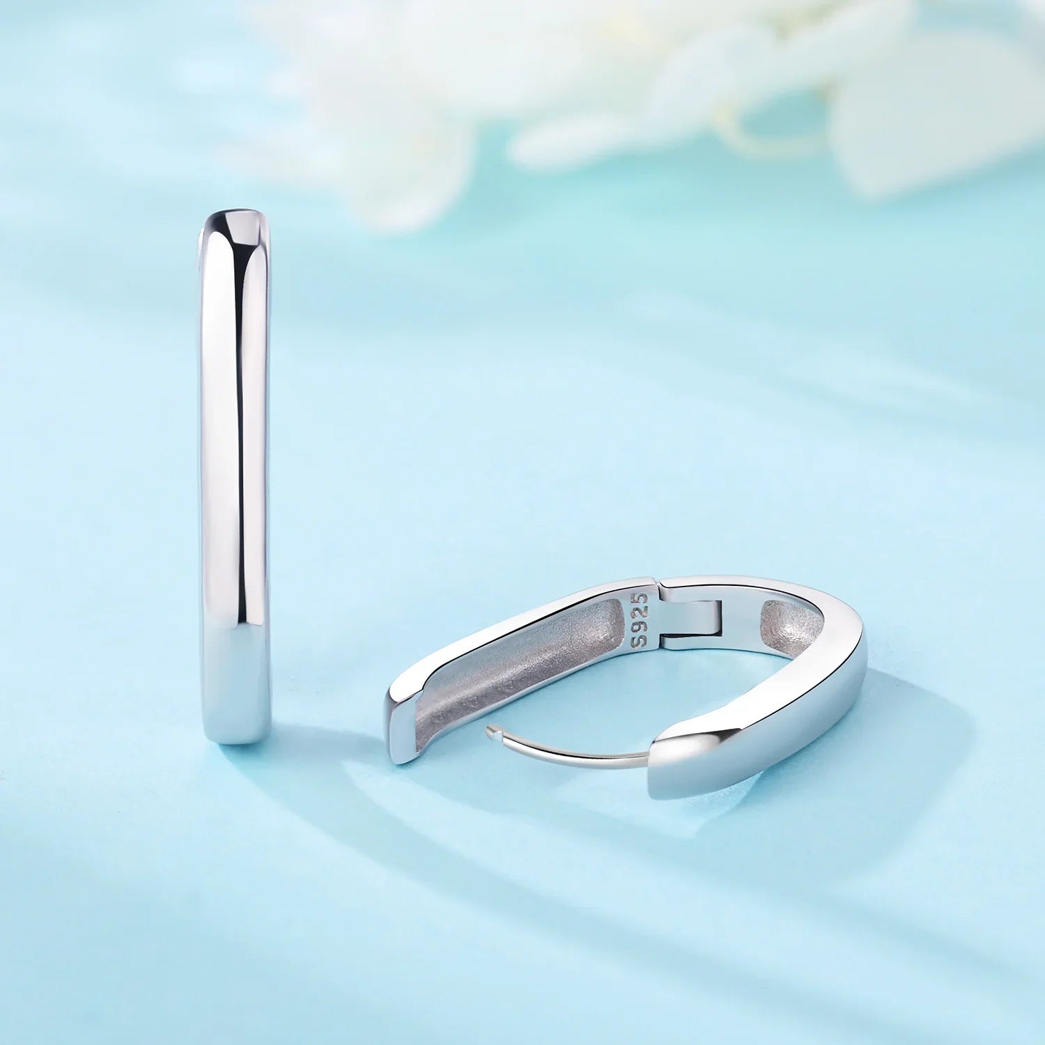 925 Sterling Silver Hoop Earrings for Women | Fine Jewelry Gift