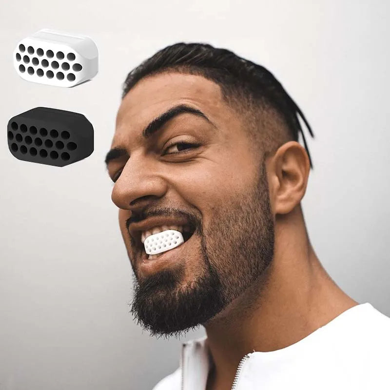 Jaw Exercise Trainer Ball | Silicone Chew Tool for Facial Muscle Training