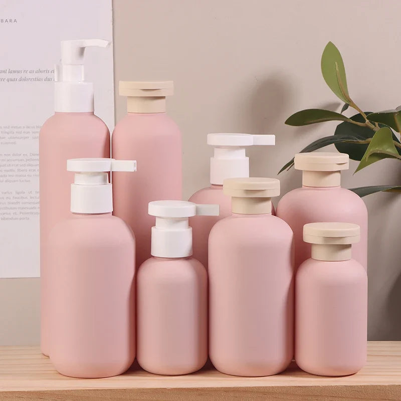 Refillable Foaming Soap Dispenser Bottles | PE Plastic Flip Cap or Pump Lotion Containers