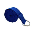 1.8m Cotton Yoga Strap with D-Ring Buckle | Adjustable Stretching Aid for Flexibility