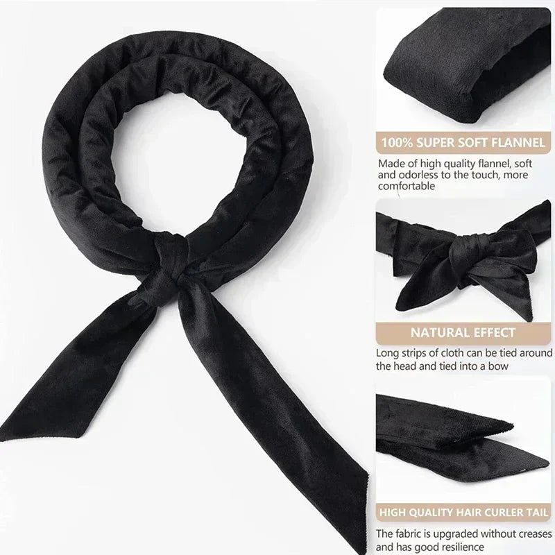 Heatless Curling Rod Headband | No Heat Hair Curler for Soft Waves