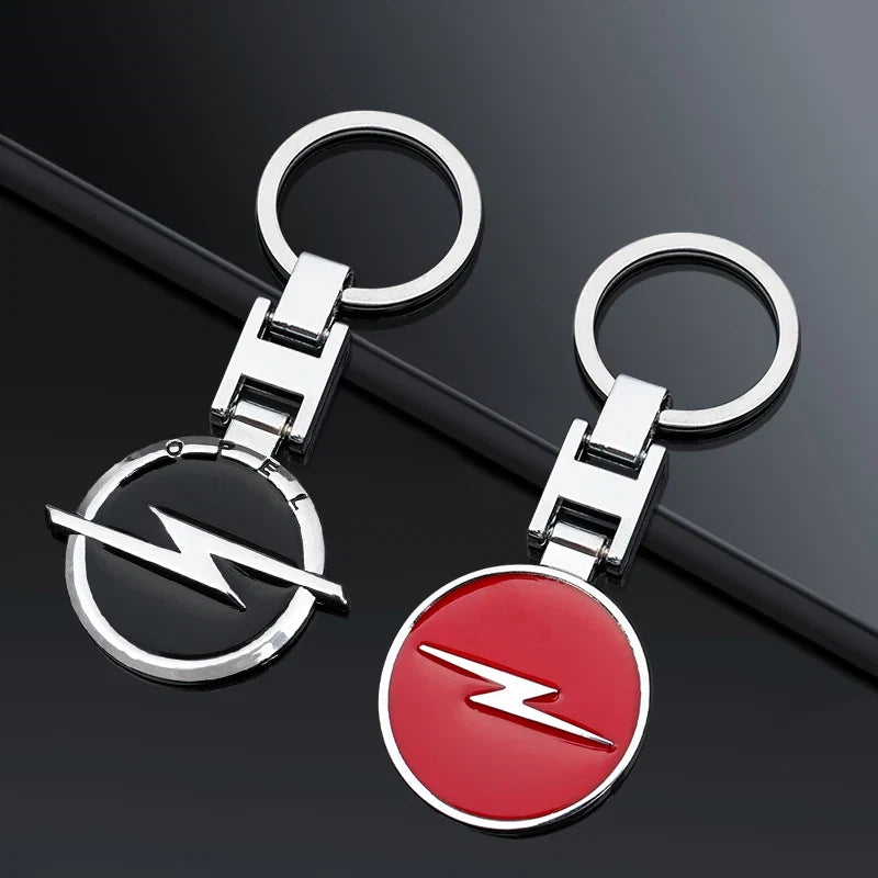 Opel Astra Keychain | Metal Emblem Key Ring for Vauxhall Fans