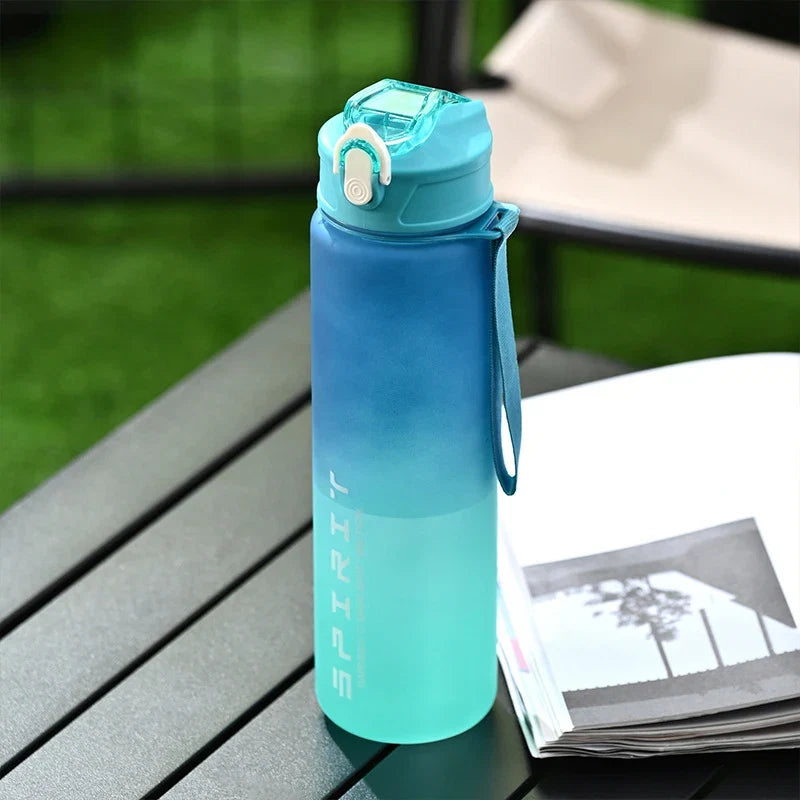 Peace 800ml Large Capacity Sports Water Bottle | Leak Proof Plastic Cup for Gym Outdoor Travel