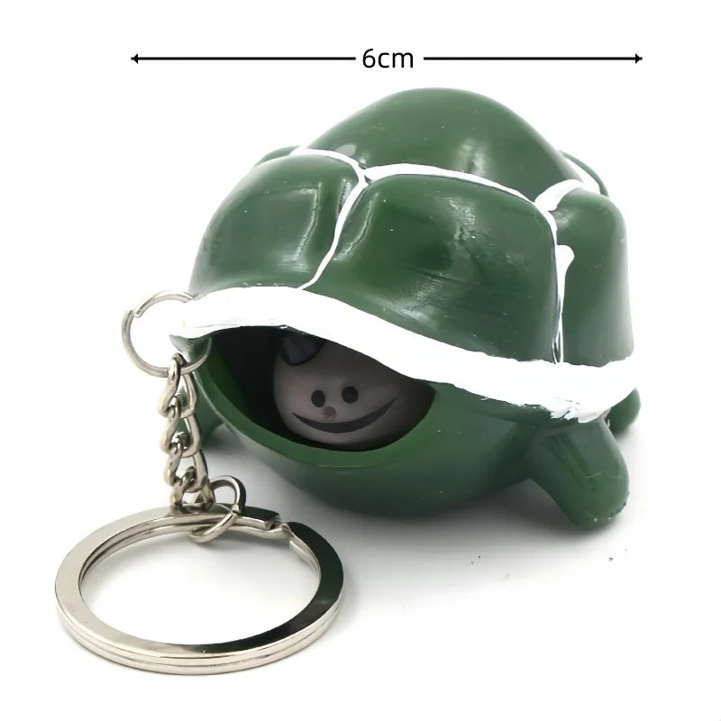 Tortoise Squeeze Fidget Toy | Stress Relief Keychain for ADHD