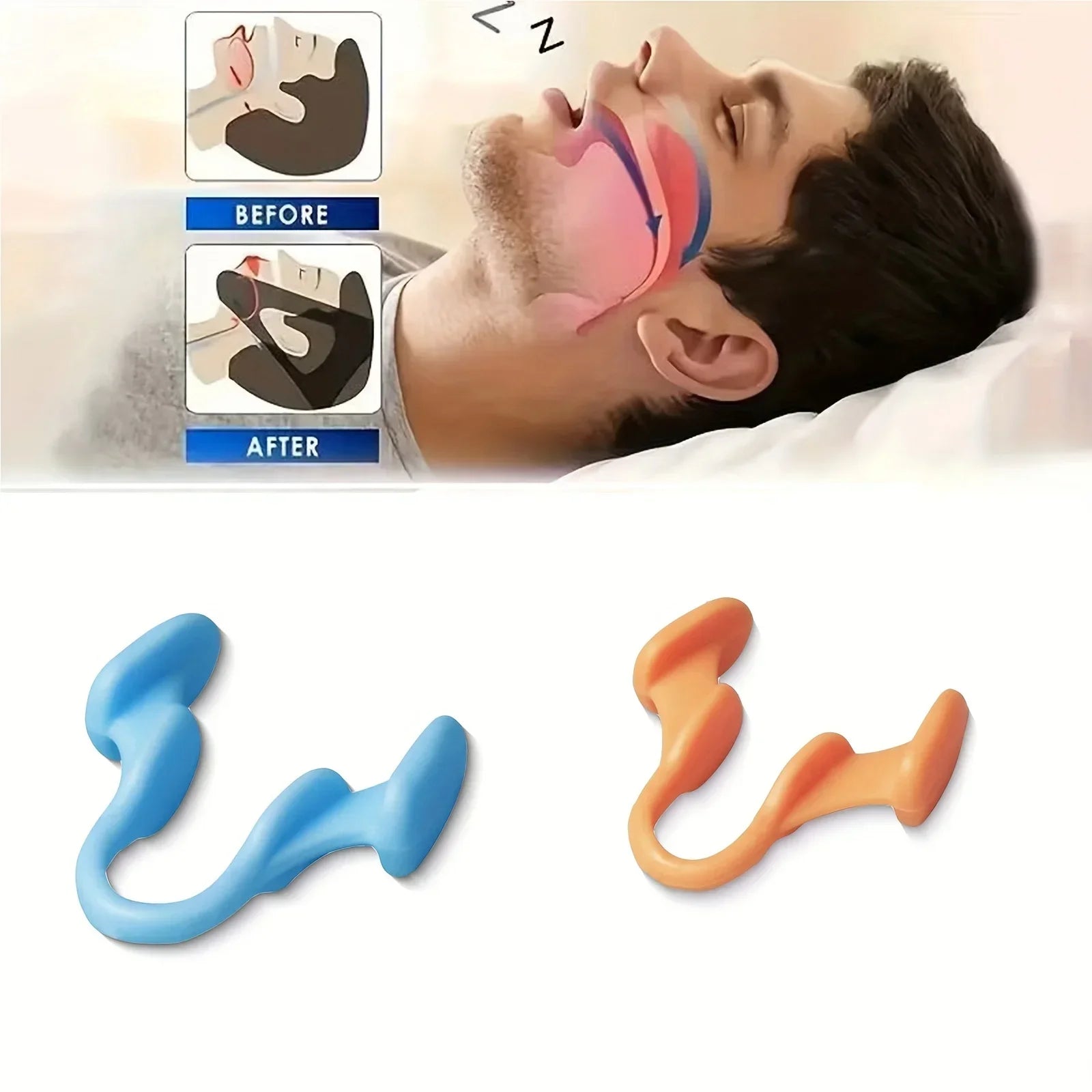 Silicone Nose Expanders for Snoring Relief | Battery-Free Sleep Aid